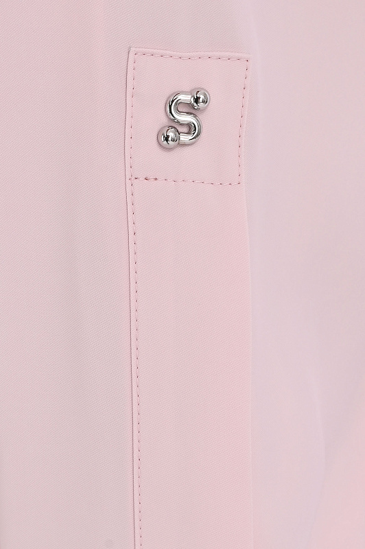 Вискозная блуза SPORTMAX Розовый Женский SPXCOCCO 2612191022600