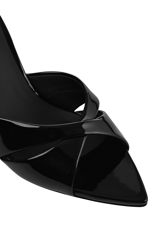 Лаковые мюли LE SILLA  Черный Женский 6621F080BXPPGS