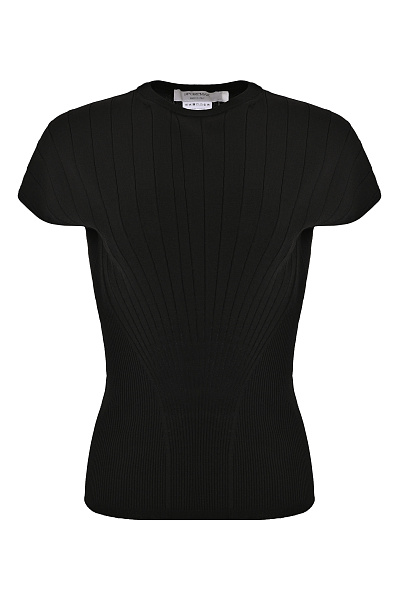 Трикотажный топ в рубчик SPORTMAX Трикотажный топ в рубчик SPORTMAX