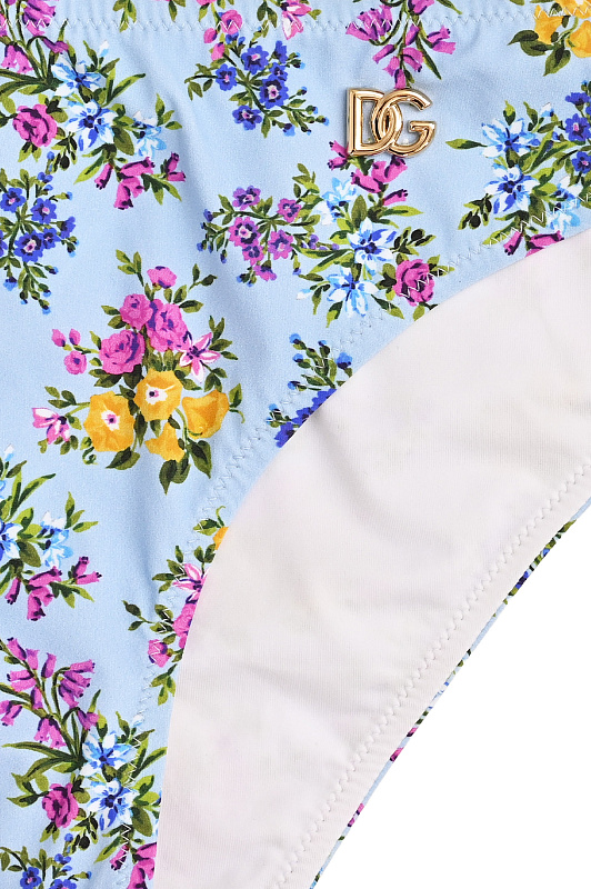 Цветочный купальник DOLCE & GABBANA Голубой Женский O8A18J ON0D2 Цветочный купальник DOLCE & GABBANA Голубой Женский O8A18J ON0D2