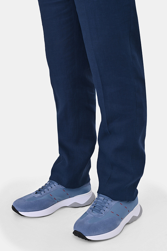 Нейлоновые кроссовки Эва KITON Голубой Мужской USSA374N013330 Нейлоновые кроссовки Эва KITON Голубой Мужской USSA374N013330