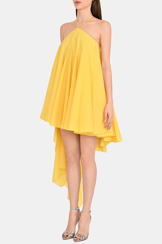 Асимметричное платье JACQUEMUS Желтый Женский DRW00764AW00777 Асимметричное платье JACQUEMUS Желтый Женский DRW00764AW00777