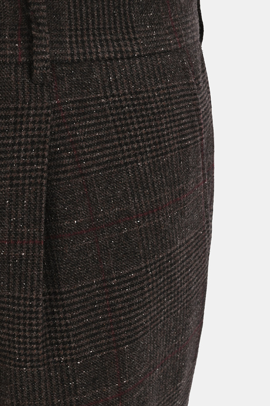 Костюм классический BRUNELLO  CUCINELLI Темно-коричневый Мужской MV464LDTH