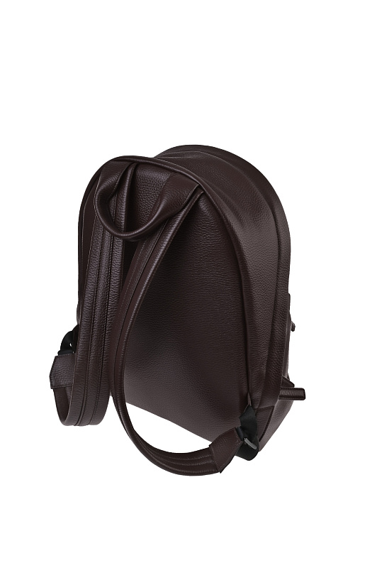 Кожаный рюкзак с карманом KITON Темно-коричневый Мужской UBA0102N012710 Кожаный рюкзак с карманом KITON Темно-коричневый Мужской UBA0102N012710