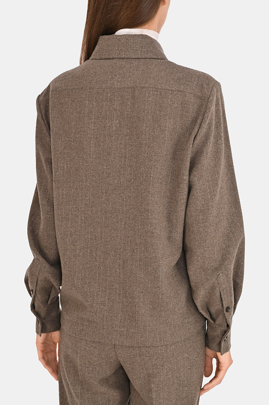 Блуза KITON Бежевый Женский D54434K0588I0