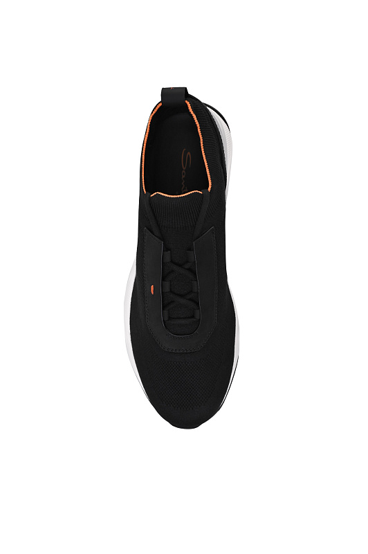 Трикотажные кроссовки SANTONI Черный Мужской MBIG21601BINNHODN01