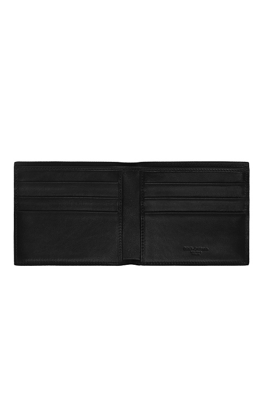 Кожаный кошелек DOLCE & GABBANA Черный Мужской BP1321 AU994 Кожаный кошелек DOLCE & GABBANA Черный Мужской BP1321 AU994