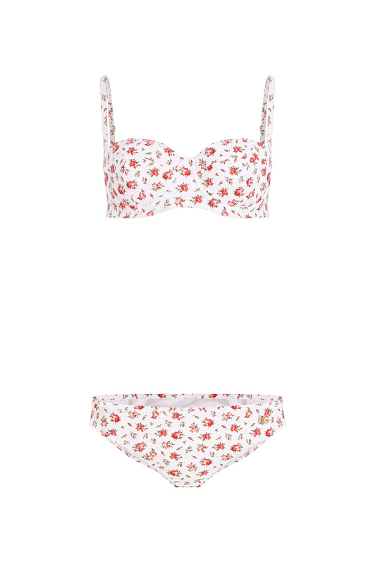 Цветочный купальник DOLCE & GABBANA Белый Женский O8A17J ON0D1 Цветочный купальник DOLCE & GABBANA Белый Женский O8A17J ON0D1