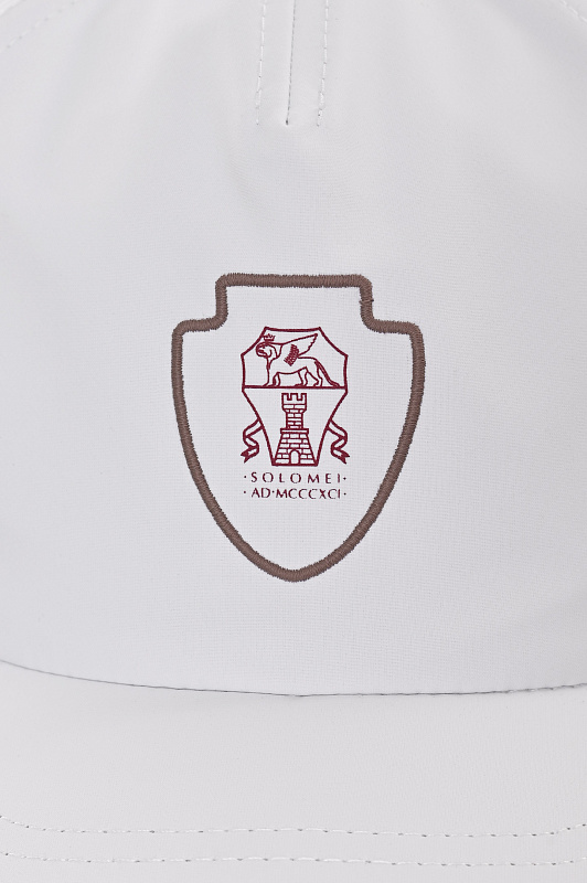 Перфорированная кепка BRUNELLO CUCINELLI Белый Мужской MCAP9911T Перфорированная кепка BRUNELLO CUCINELLI Белый Мужской MCAP9911T