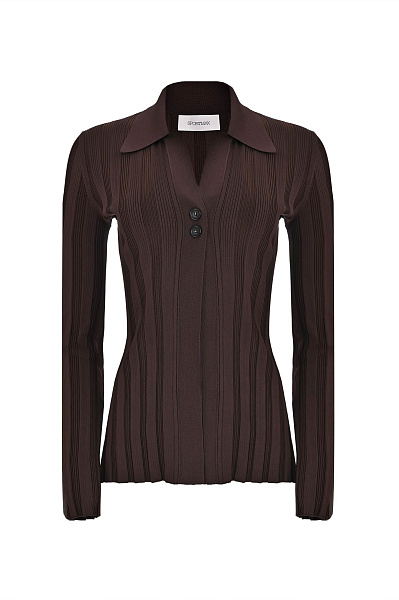 Трикотажный кардиган плиссе SPORTMAX Трикотажный кардиган плиссе SPORTMAX
