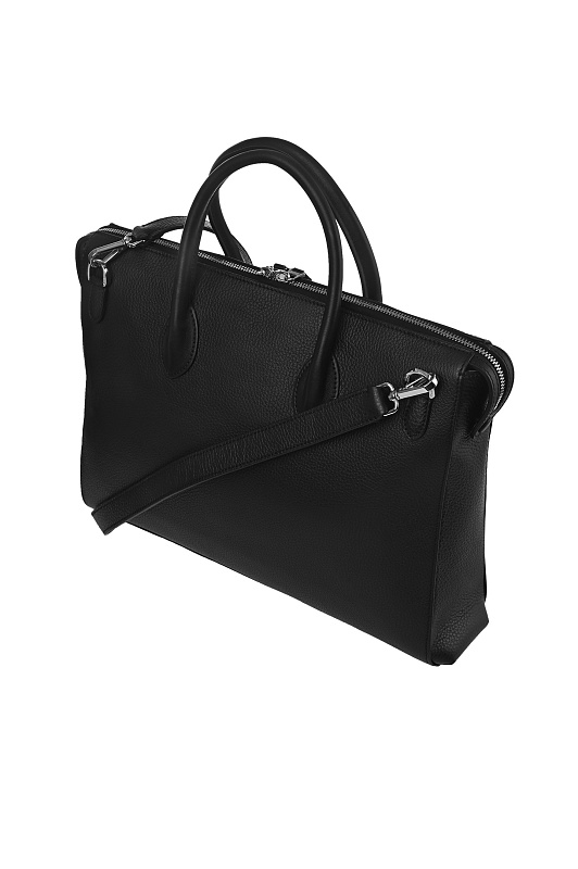 Деловая сумка с карманом SANTONI Черный Мужской UFBGA2715EN-AVGPN01 Деловая сумка с карманом SANTONI Черный Мужской UFBGA2715EN-AVGPN01