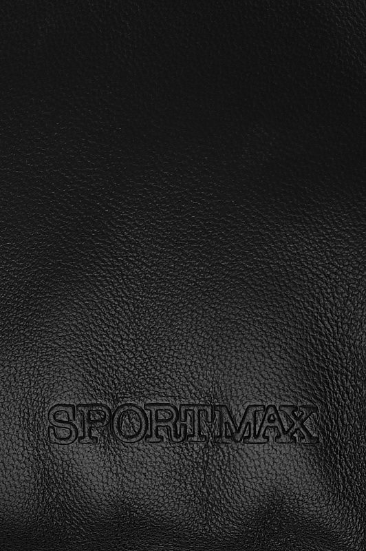 Кожаная сумка с цепью SPORTMAX Черный Женский SPXSOFFYMINI 261251103160 Кожаная сумка с цепью SPORTMAX Черный Женский SPXSOFFYMINI 261251103160