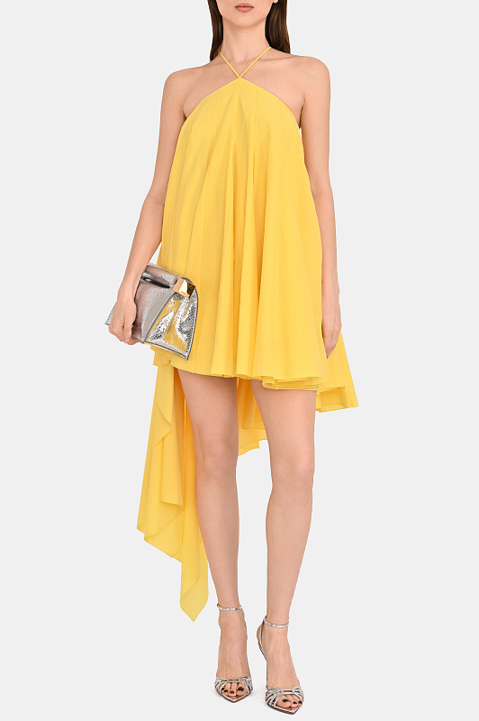 Асимметричное платье JACQUEMUS Желтый Женский DRW00764AW00777 Асимметричное платье JACQUEMUS Желтый Женский DRW00764AW00777