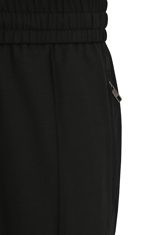 Зауженные брюки на кулиске DOLCE & GABBANA Черный Мужской GYACET GJ275 Зауженные брюки на кулиске DOLCE & GABBANA Черный Мужской GYACET GJ275