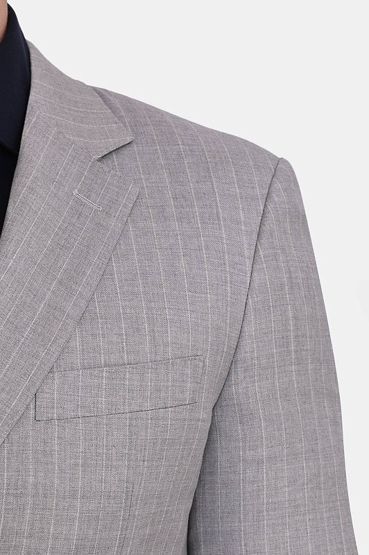 Костюм из шерсти CANALI Серый Мужской 12280/19BF04364 Костюм из шерсти CANALI Серый Мужской 12280/19BF04364
