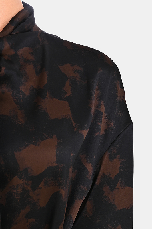 Длинное платье с шарфом KITON Разноцветный Женский D62329K0584I1