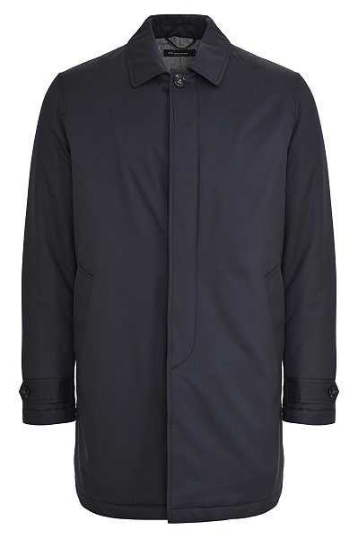 Прямой плащ с планкой KITON Прямой плащ с планкой KITON