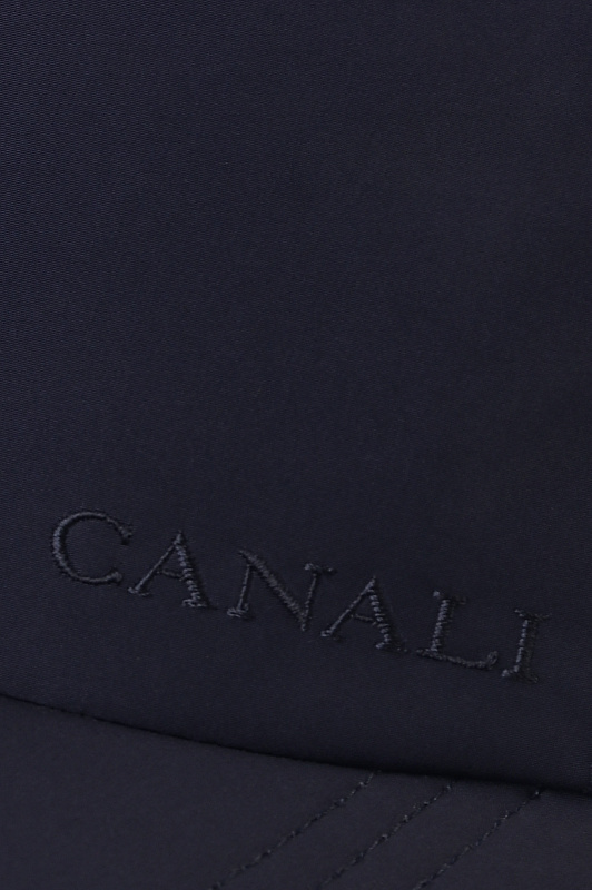 Бейсболка с вышивкой CANALI Темно-синий Мужской H100YA00028 Бейсболка с вышивкой CANALI Темно-синий Мужской H100YA00028