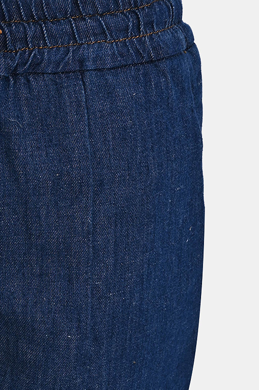 Джинсы на кулиске KITON Синий Женский DJ61106K0925H0 Джинсы на кулиске KITON Синий Женский DJ61106K0925H0