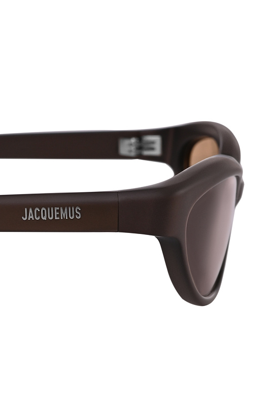 Узкие очки кошачий глаз JACQUEMUS Коричневый Unisex JAC134C4SUN/K Узкие очки кошачий глаз JACQUEMUS Коричневый Unisex JAC134C4SUN/K