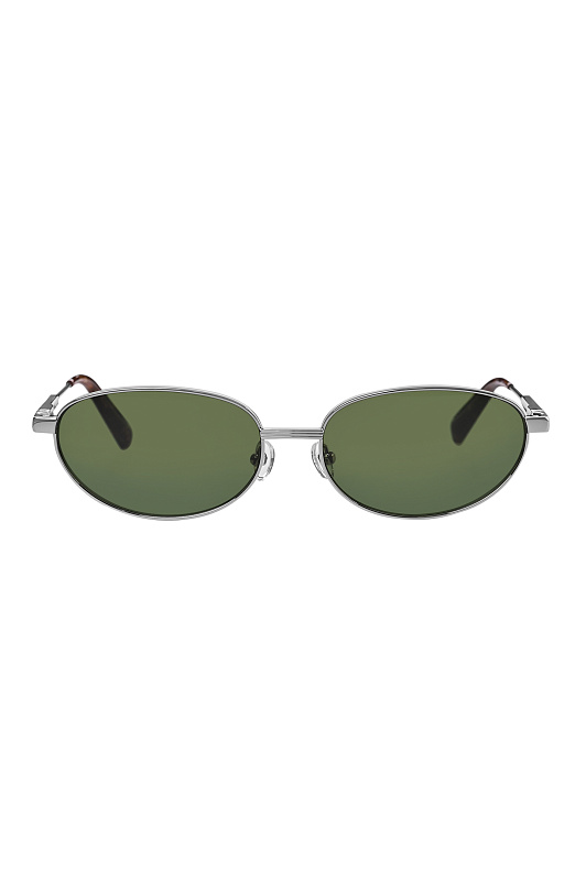 Металлические очки овальные JACQUEMUS Зеленый Unisex JAC120C2SUN/K Металлические очки овальные JACQUEMUS Зеленый Unisex JAC120C2SUN/K