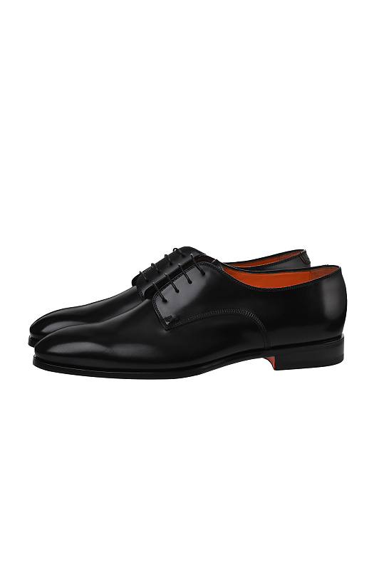 Кожаные дерби классические SANTONI Черный Мужской MCAG19026JJ6BNTG Кожаные дерби классические SANTONI Черный Мужской MCAG19026JJ6BNTG