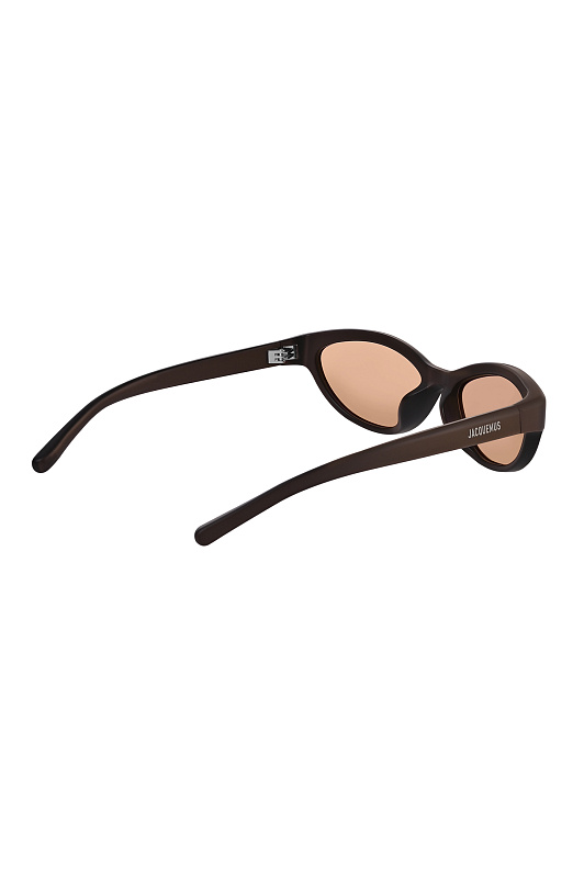 Узкие очки кошачий глаз JACQUEMUS Коричневый Unisex JAC134C4SUN/K Узкие очки кошачий глаз JACQUEMUS Коричневый Unisex JAC134C4SUN/K