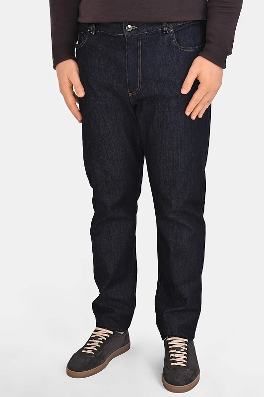 Джинсы CANALI Темно-синий Мужской PD00018 91051