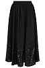 Расклешенная юбка с пайетками ZUHAIR MURAD  Черный