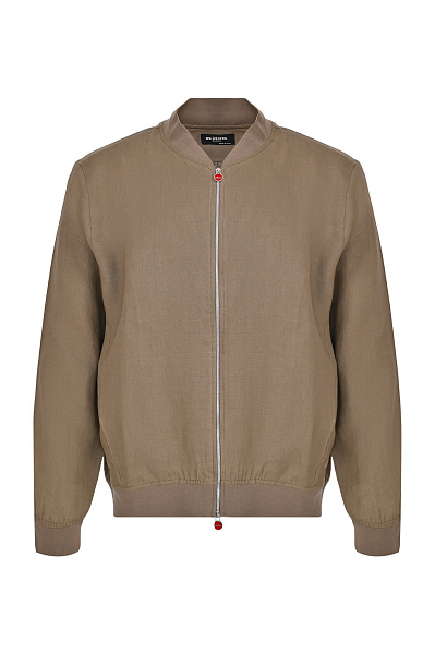 Льняной бомбер KITON Льняной бомбер KITON