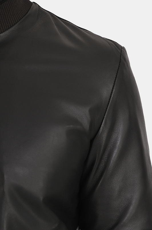 Куртка-бомбер с молнией CASTANGIA Черный Мужской MASTER.FW26-1 BLACK