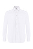 Хлопковая рубашка стрейч KITON Белый Хлопковая рубашка стрейч KITON Белый