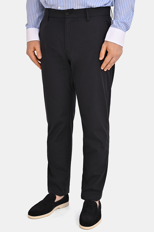 Хлопковые брюки CANALI Темно-синий Мужской U91675AV05971 Хлопковые брюки CANALI Темно-синий Мужской U91675AV05971