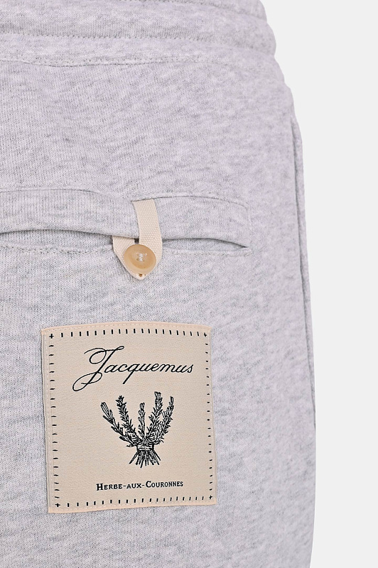 Хлопковые джоггеры JACQUEMUS Серый Женский PAW00656AJ00262 Хлопковые джоггеры JACQUEMUS Серый Женский PAW00656AJ00262