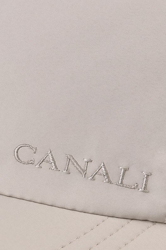 Бейсболка с вышивкой CANALI Светло-бежевый Мужской H100YA00028 Бейсболка с вышивкой CANALI Светло-бежевый Мужской H100YA00028