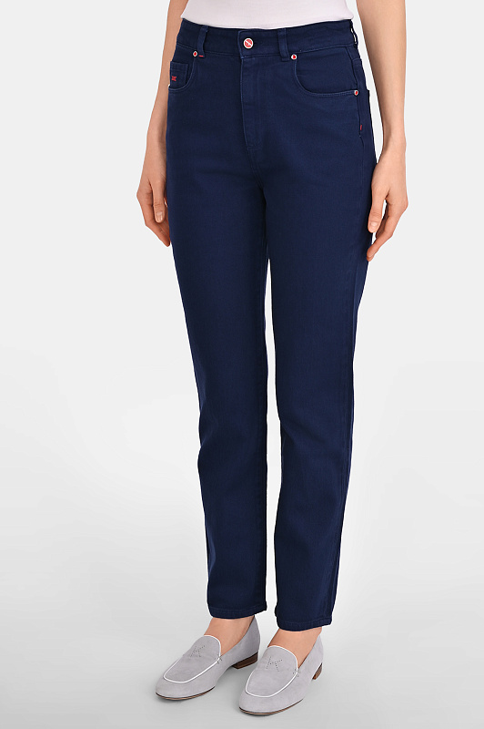 Прямые джинсы KITON Синий Женский DJ54101K0924H1 Прямые джинсы KITON Синий Женский DJ54101K0924H1