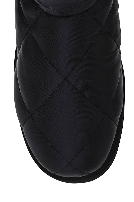 Стёганые полусапоги DOLCE & GABBANA Черный Женский CT1096 AQ075 Стёганые полусапоги DOLCE & GABBANA Черный Женский CT1096 AQ075