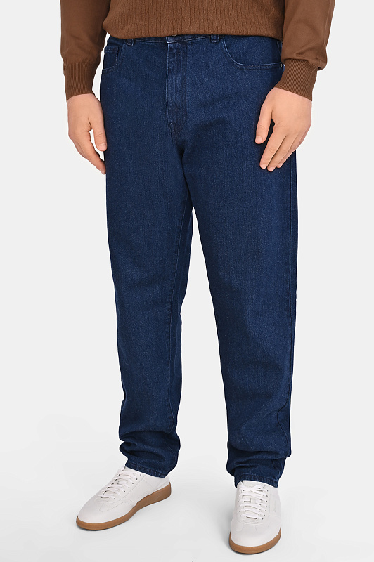 Джинсы прямые CANALI Темно-синий Мужской PD01667 91747 Джинсы прямые CANALI Темно-синий Мужской PD01667 91747