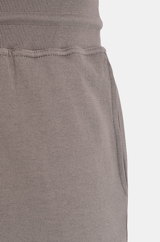 Трикотажный костюм с кулиской KITON Серый Мужской UMK0951