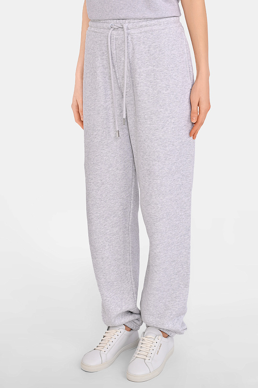 Хлопковые джоггеры JACQUEMUS Серый Женский PAW00656AJ00262 Хлопковые джоггеры JACQUEMUS Серый Женский PAW00656AJ00262