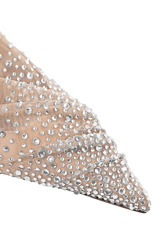 Сетчатые босоножки GEDEBE Бежевый Женский SIMONE SLINGBACK 105