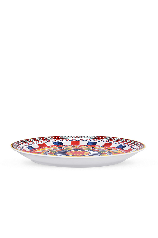 Тарелка DOLCE & GABBANA  Разноцветный Unisex TC0024 TCA19