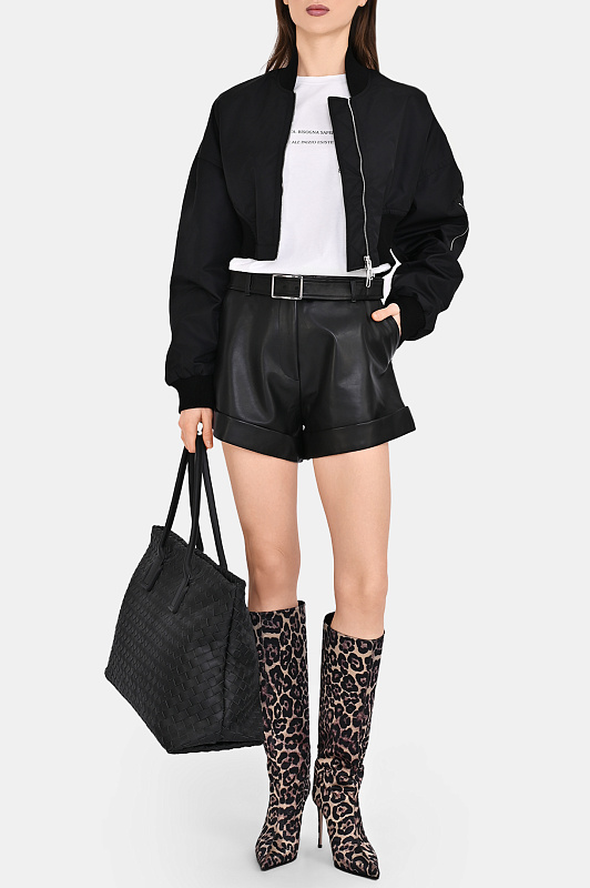 Хлопковая футболка с надписью SPORTMAX Белый Женский SPDQUIETE 2612971015600 Хлопковая футболка с надписью SPORTMAX Белый Женский SPDQUIETE 2612971015600