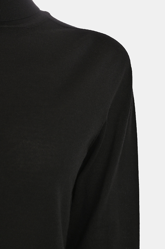 Тонкая водолазка KITON Черный Женский D597130