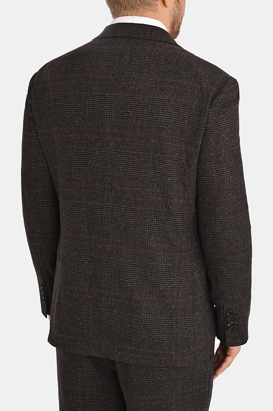 Костюм классический BRUNELLO CUCINELLI Темно-коричневый Мужской MV464LDTH Костюм классический BRUNELLO CUCINELLI Темно-коричневый Мужской MV464LDTH