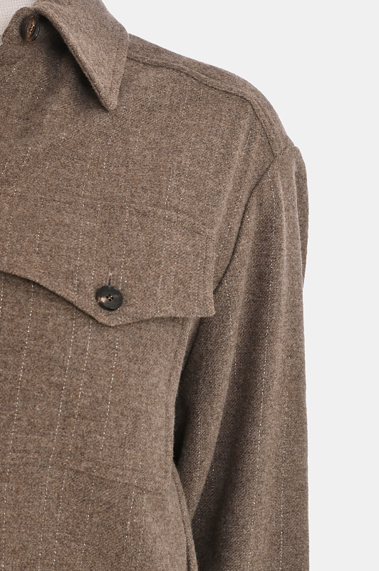 Блуза KITON Бежевый Женский D54434K0588I0