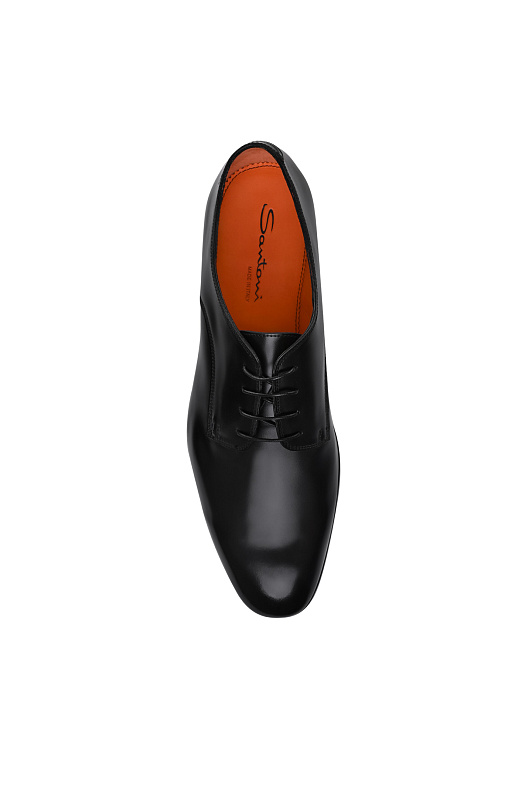 Кожаные дерби классические SANTONI Черный Мужской MCAG19026JJ6BNTG Кожаные дерби классические SANTONI Черный Мужской MCAG19026JJ6BNTG