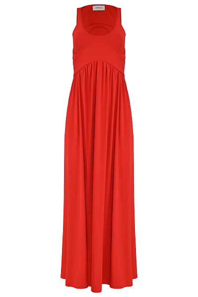 Вискозное платье макси SPORTMAX