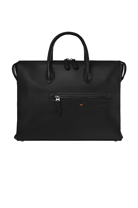 Деловая сумка с карманом SANTONI Черный Мужской UFBGA2715EN-AVGPN01 Деловая сумка с карманом SANTONI Черный Мужской UFBGA2715EN-AVGPN01