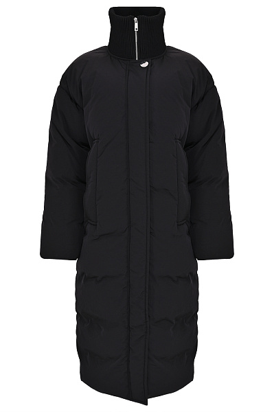 Стёганое пальто с поясом SPORTMAX Стёганое пальто с поясом SPORTMAX